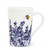 Abbott Collection 27-Provence Lavender Tall Mug, White/Purple