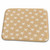 3dRose PS Beach - Coral Peach and White Starfish beach theme - Dish Drying Mats (ddm-162292-1)
