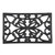 Sumnacon Rectangle 10 x 6.1 Inch Cast Iron Trivet - Rustic Heat Resistant Metal Trivet for Hot Dish Pot Pan Teapot, Vintage Sturdy Hot Plate Pad for Kitchen Dining Countertop Table