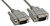 Amphenol CS-DSSMDB9MM0-002.5 9-Pin DB9 D-Sub Cable, Shielded, Male/Male, 2.5', Gray