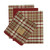 Park Designs Cumberland 3 Dishtowel & 1 Dishcloth Set