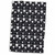 3dRose Cute Illustrated Blue Birds with Snowflakes Festive Winter Holiday Towel, 15" x 22", White