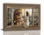 Christian Lion Of Judah Wall Decor Religious Lion Girl Woman Pictures Wall Art Lion Motivational Canvas Print Painting Framed Home Artwork Decorations For Bathroom Bedroom Kitchen Office 16"x12"