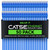 GearIt 50-Pack, Cat5e Ethernet Patch Cable 1.5 Feet - Snagless RJ45 Computer LAN Network Cord, Black