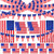 23 Pcs Assorted Patriotic American Flag Outdoor Decorating Kit USA American Flag Lawn Garden Flag on Sticks Plastic Flag Banner Pennant Banner for 4th of July Patriotic Party Parade Float Decorations 23 Pcs Assorted Patriotic American Flag Outdoor Decorating Kit USA American Flag Lawn Garden Flag on Sticks Plastic Flag Banner Pennant Banner for 4th of July Patriotic Party Parade Float Decorations