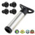 BESTBEING Wine Saver Pump Preserver Stainless with 4 Vacuum Bottle Stoppers - To Save your Wine Fresh