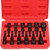 12-Piece Magnetic Nut Driver Set - Premium Impact Power Hex Nut Driver Drill Bit Master Kit, SAE & Metric, 1/4-Inch Quick-Change