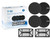 Fette Filter - Vacuum Filter Compatible with Bissell Rewind Pet Vacuum. Compare to Part # 1608225, 1601972 & 1604130. Combo Pack