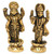 Aakrati Vishnu Laxmi Brass Idol Statue for Home Decoration Showpiece and Temple Worship