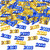 KatchOn, Blue and Gold Graduation Confetti 2023 - Pack of 500 | Grad 2023 Confetti for Blue and Gold Graduation Decorations 2023 | Graduation Party Decorations 2023 | Graduation Table Decorations 2023