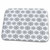 3dRose Pattern of black snowflakes on white background. Winter... - Dish Drying Mats (ddm-294755-1)