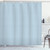 Ambesonne Vintage Shower Curtain, Retro Polka Dots Navy Blue Circles Pop Art 50s 60s Picnic Inspired Image, Cloth Fabric Bathroom Decor Set with Hooks, 69" W x 70" L, Dark Blue and White