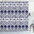 Ambesonne Tribal Shower Curtain, Hand Drawn Style Ethnic Pattern Geometric and Ornamental Aztec Design Print, Cloth Fabric Bathroom Decor Set with Hooks, 69" W x 70" L, Night Blue