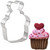 KENIAO Cupcake Cookie Cutter, 4.1", Stainless Steel