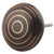 Indian Shelf 2 Pieces Door Pull Knob | Stripe Flat Kitchen Pulls for Cabinets | Shabby Chic Knobs Black | Knobs for Cabinet Ceramic | Vintage Knobs for Dresser Drawers | Dresser Knobs for Nursery