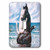 3dRose Image of A Black And A White Cat Hug On A Rock In The... - Light Switch Covers (lsp-372030-1)