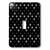 3dRose Black and white abstract star pattern background design - Light Switch Covers (lsp-373358-1)