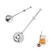 3 Pcs Tea Infuser Filter for Loose Tea,Reusable Long Handle Tea Ball Stainless Steel, Fine Mesh Tea Diffuser Strainer