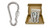PACIXU Carabiner Clip, 304 Stainless Steel Spring Snap Hook, 3.96inch(M10) Heavy Duty Carabiner Clips for Hammock, Swing, Outdoor Camping, Fishing, 2PCS