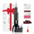 CANDWHIP Electric Nail Drill Cordless Professional Rechargeable Nail Drill for Acrylic Nails with 12 Bits and Sanding Bands Electric Nail File for Gel Nails Salon Home Use Nail Drill Machine, Black
