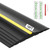 Universal Garage Door Threshold Seal Strips, 16Ft Weatherproof Rubber DIY Weather Stripping with 2 Sealants/Adhesives, Garage Door Bottom Seal Weather Strip Replacements