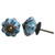 Indian Shelf 2 Pack Knobs for Dresser Drawers|Floral Dresser Knobs for Girls|Blue Kitchen Hardware Knobs & Pulls|Ceramic Fancy Cabinet Pulls|Decorative Knob|Vintage Knobs for Cabinets & Drawers