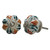 Indian Shelf 4 Pieces Kitchen Cabinet Hardware Knobs | Floral Drawer Knobs for Kids | Dresser Knobs Kids Multicolor | Drawer Pulls Knobs Ceramic | Single Drawer Pulls | Door Knob