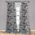 Ambesonne Zebra Print Curtains, Striped Zebra Animal Print Nature Wildlife Inspired Simplistic Illustration, Window Treatments 2 Panel Set for Living Room Bedroom, Pair of - 28" x 95", Black White