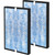 MSA3 True HEPA Filter Replacement Compatible with MSA3/MSA3S Membrane Solutions 3-in-1 Air Purifier, 2 Pack