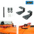 EAG Jeep Wrangler CJ 1944-1986/ YJ 1987-1995/TJ 1997-2006 Hi-Lift Jack Mount Hood Bracket