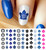 Toronto Hockey Waterslide Nail Art Decals - Salon Quality