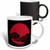 3dRose Rosette - Black Mood - Red Akatsuki Clouds - Mugs (mug-361894-3)