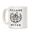 LookHUMAN Village Witch White 11 Ounce Ceramic Coffee Mug LookHUMAN Village Witch White 11 Ounce Ceramic Coffee Mug