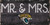 Fan Creations Jacksonville Jaguars Mr & Mrs Sign, Multi