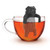 Tea Strainer,Cartoon Dog Silicone Loose Tea Strainer Infuser Filter Gadget Tea Accessory, Dog Shape Tea Infusers Loose Leaf Strainer Herbal Cute Loose Leaf Tea Steeper Set for a mug or a cup