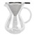 400ml Coffee Dripper Brewer and Glass Coffee Pot,Pour Over Coffee Maker, Heat Resistant Glass Coffee Pot with Stainless Steel Filter, Manual Coffee Dripper Brewer, Perfect for Home or Office Use(#1)