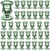 36 Pcs Taper Candle Holders Bulk 2.5 Inch Candlestick Holder Candle Holder Small Candlestick Holder Thicker Glass Candle Sticks Set for Wedding Christmas Party Dining Table Centerpiece (Green)