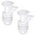 2 Pcs Cooler Spigot Replacement Push Button Spigot Plastic Reusable Spigot Spout Water Jugs Dispenser