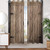 Yeele Rustic Wooden Barn Door Blackout Curtains Set of 2 Panels 26 x 96 Inch Vintage Wood Door Texture Print Window Treatments Farmhouse Grommet Top Window Drapes for Bedroom Living Room