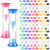 48 Pcs 2 Minute Sand Timer for Classroom Hourglass Sand Clock Plastic Small Hourglass Timer Toothbrush Timer for Kids Teacher School (Colorful)