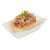 Restaurantware Bio Tek White Paper Boat - 2" x 3/4" x 1 1/4" - 50 count box