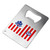 Bottle Opener - Stainless Steel - Fits in wallet - US Coast Guard (USCG), ensign