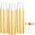 WELLIFE 200 PACK Plastic Clear and Gold Shot Glasses, 2OZ Disposable Shot Glasses,Small Hard Plastic Tumblers,Gold Tasting Sampling Cups,Premium Mini Container Perfect for Whiskey