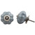 Indian Shelf 10 Pieces Cute Door Knobs | Pumpkin Cabinet Drawer Knobs | Grey Vintage Drawer Knobs | Ceramic Farmhouse Dresser Knobs | Vintage Cabinet Knobs and Pulls | Cabinet Hardware Pulls