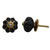 Indian Shelf 10 Pieces Cabinets Knobs | Solid Farmhouse Drawer Knobs | Dresser Knobs Kids Black | Furniture Hardware Pulls and Knobs Ceramic | Drawer and Cabinet Pulls | Western Door Knobs