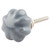 Indian Shelf 4 Pack Knobs for Dresser Drawers|Pomegranate Solid Dresser Knobs for Girls|Grey Bathroom Knobs & Pulls|Ceramic One Hole Drawer Pulls|Hardware Knobs|Kitchen Cabinet Door Knobs