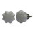 IndianShelf 12 Pack Kitchen Cabinet Knobs Pulls|Pomegranate Solid Furniture Pulls for Dresser|White Dresses Knobs|Ceramic Knobs for Kitchen Cabinets Drawers|Decorative Drawer Knobs|Dresser Knobs Kids
