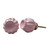 Indian Shelf 2 Pack Modern Drawer Knobs|Umbrella Solid Dresser Knobs Girls|Unique Drawer Pulls & Knobs Pink|Bedroom Dresser Drawer Pulls Ceramic|Kitchen Cupboard Knobs|Cabinet Knobs Farmhouse