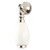 Indian Shelf 4 Pieces Kitchen Door Pulls for Cabinets | Solid Door Knob | Farmhouse Cabinet Knobs White | Drawer Knobs for Dresser Ceramic | Nursery Dresser Knobs | Door Knob Pull