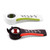 2Pcs 5 In 1 Multi Bottle Opener, Jar Bottle Can Opener Kitchen Multi Tools Opener, Lid Twist Off Gripper, for Seniors Rheumatoid Arthritis Good Kitchen Tool (black/white)